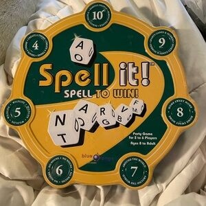 NEW Spell It Party Game by Blue Orange - Spell to Win - 2 to 6 Players, Ages 8+